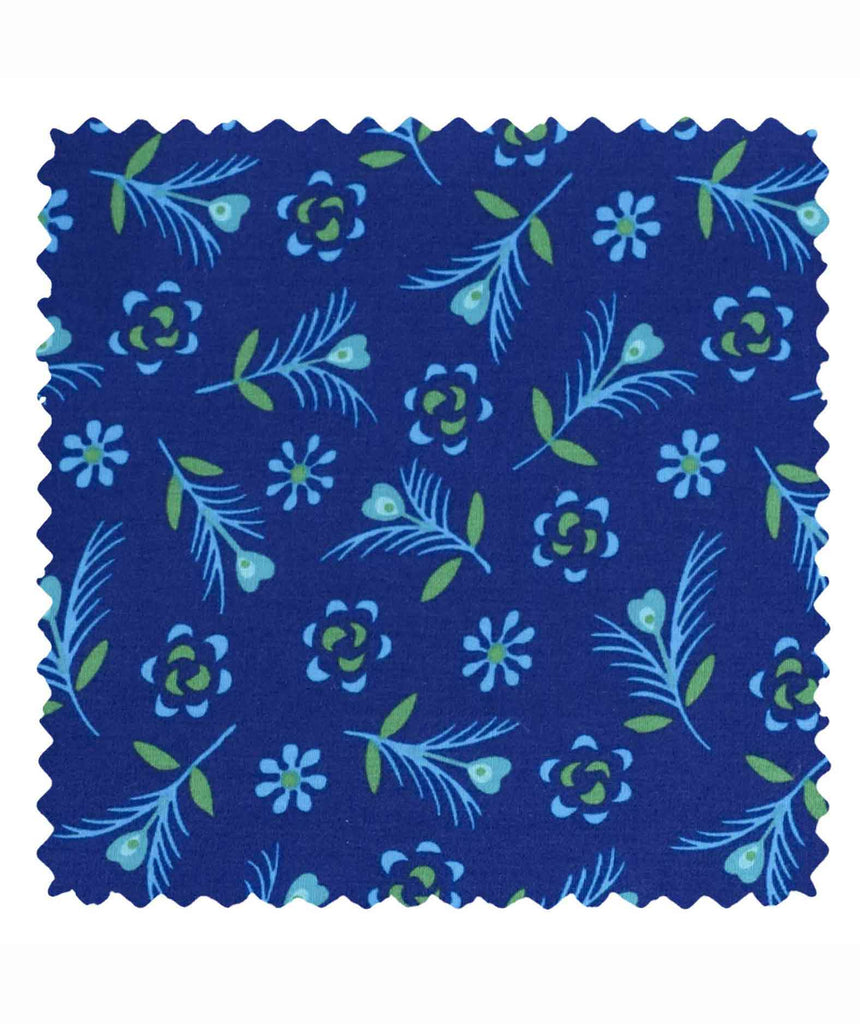 Coton imprimé Gitane indigo Petit Pan