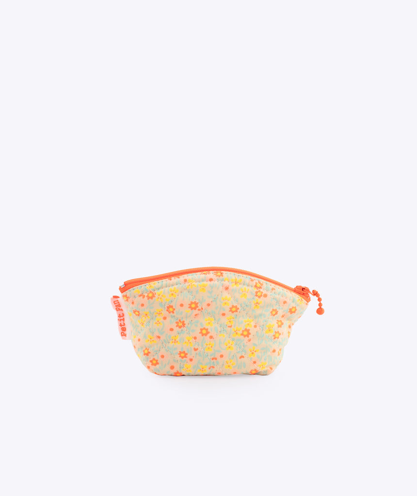 Porte-monnaie Flower Power blanc
