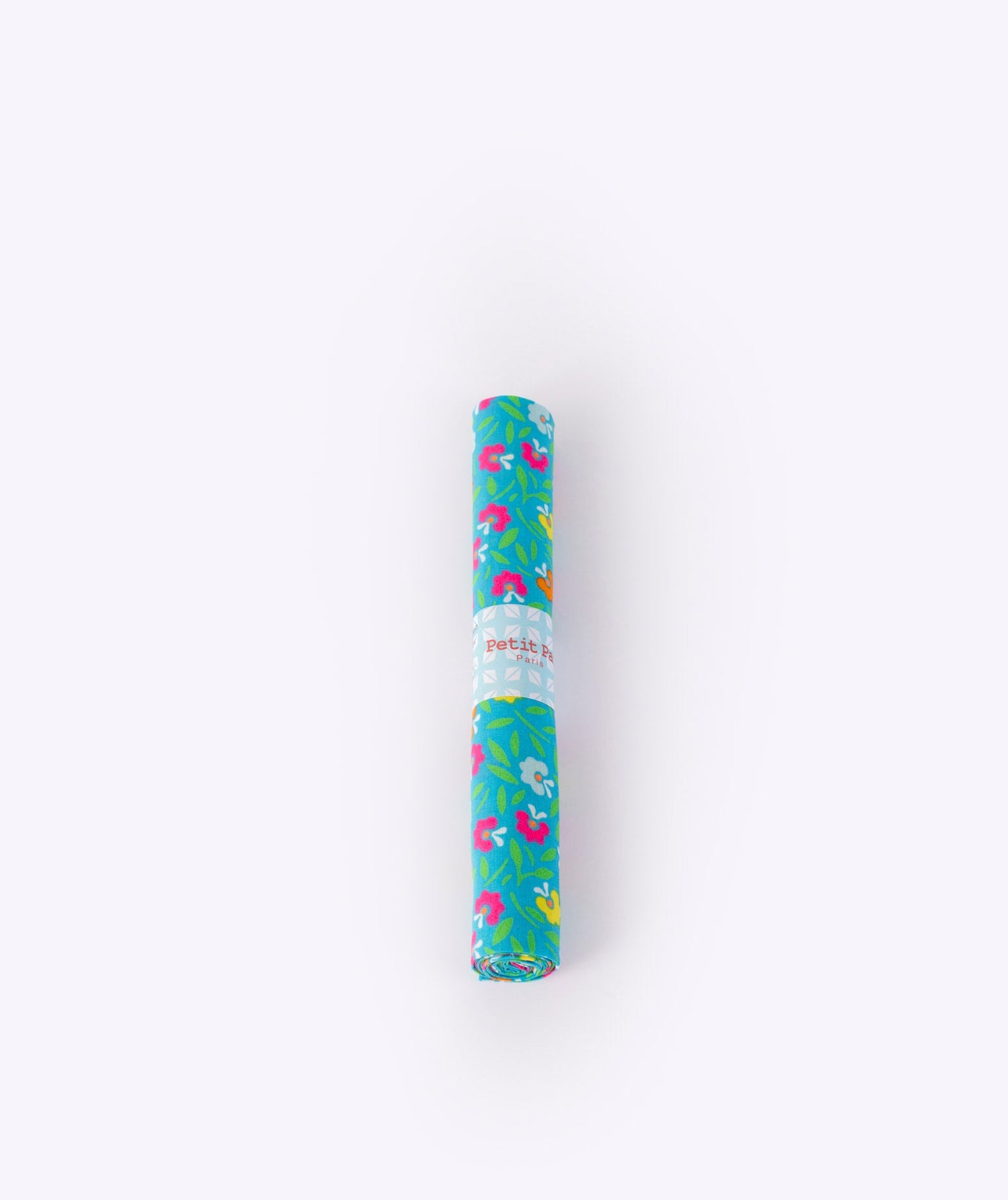 Cotton coupon Petunia cyan