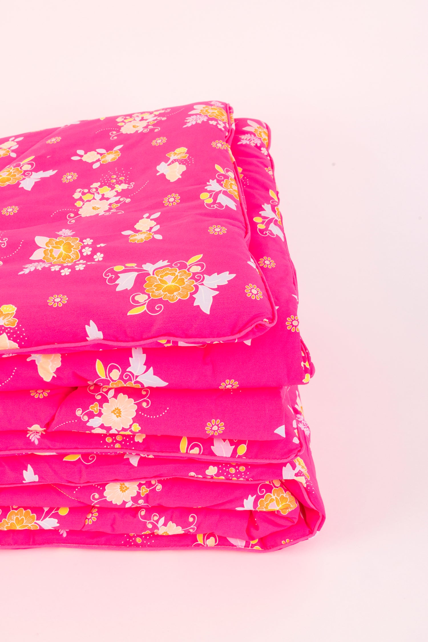 Large pink Polska throw