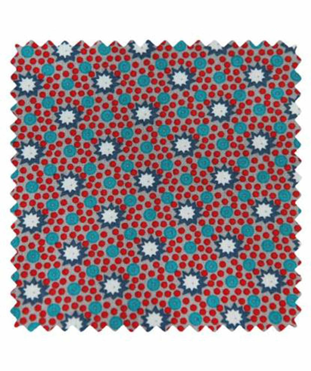 Coton imprimé Lichen gris