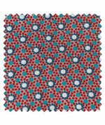 Coton imprimé Lichen gris