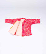 Veste enfant droite à zip Tsigane rose indien Petit Pan