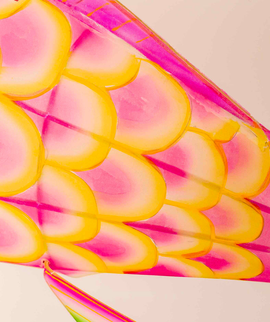 Lampion carpe rose S Petit Pan