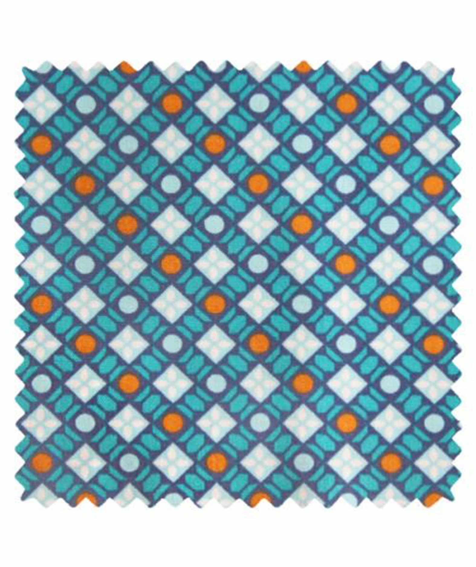 Coton imprimé Callune bleu Skye Petit Pan