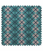 Coton imprimé Highland vert Loch Ness Petit Pan